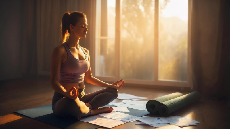 She Left Her Corporate Job for Yoga Classes. Now Her Family Has No Safety Net and She Can’t Stop Thinking About It